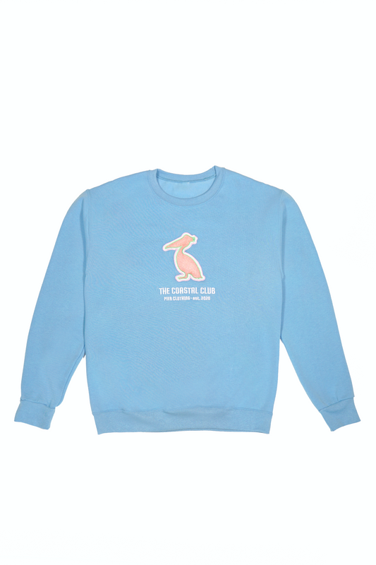 Blue Edition Embroidered Crewneck