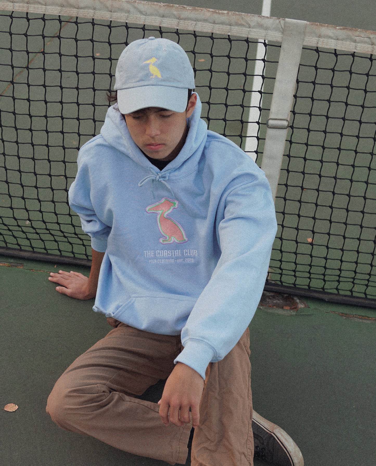 Blue Edition Embroidered Hoodie